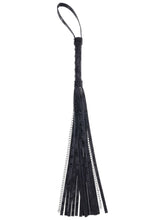 Load image into Gallery viewer, Velvet Noir Chain Flogger
