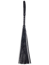 Load image into Gallery viewer, Velvet Noir Chain Flogger
