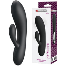 Load image into Gallery viewer, Pretty Love Alvin Rechargeable Vibrator Black
