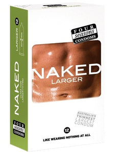 Four Seasons 12 Naked Larger Condom