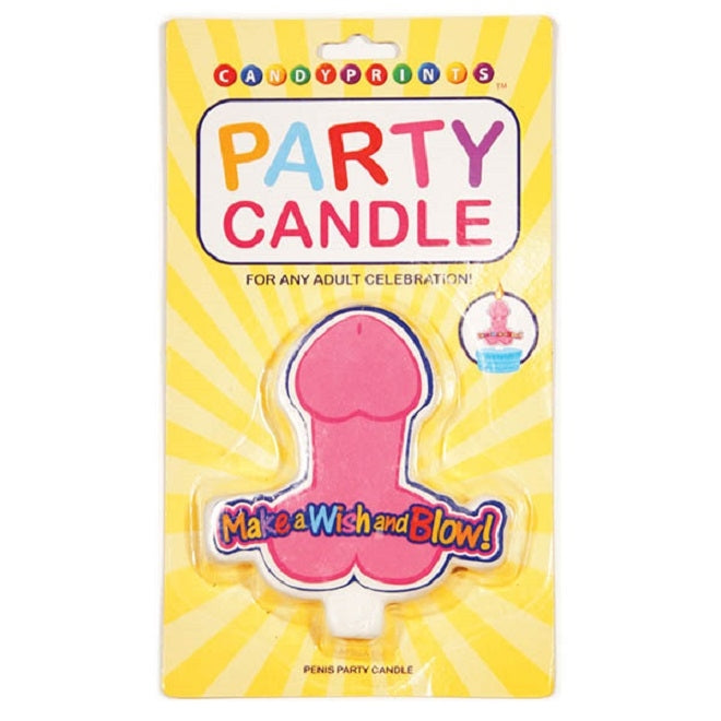 Party Candle Make A Wish And Blow! Penis