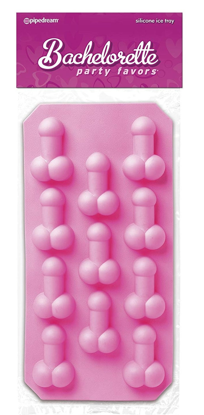 Silicone Penis Ice Tray Pink