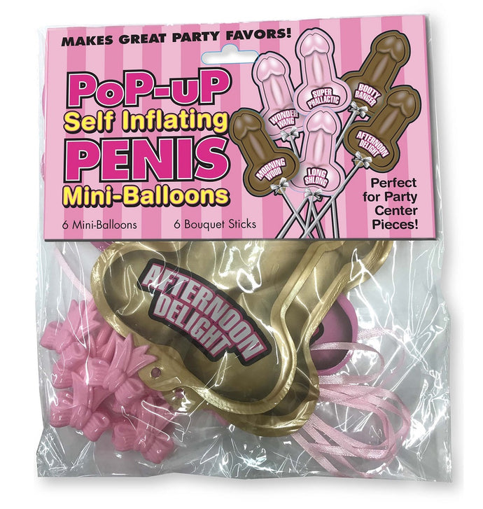 Pop-up Self Inflating Penis Mini-balloons