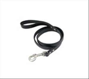 Long Leather Leash With Snap End