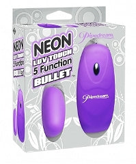 Neon Luv Touch 5 Function Bullet Lavender