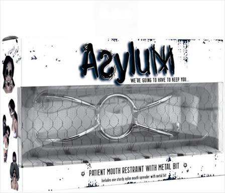 Asylum Patient Mouth Restraint With Metal Bit