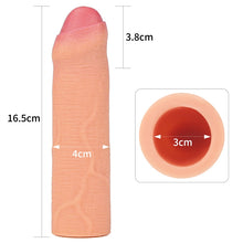 Load image into Gallery viewer, Nature Extender 1&#39;&#39; Silicone Uncut Sleeve
