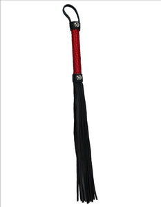 Black & Red Lace Burlesque Flogger