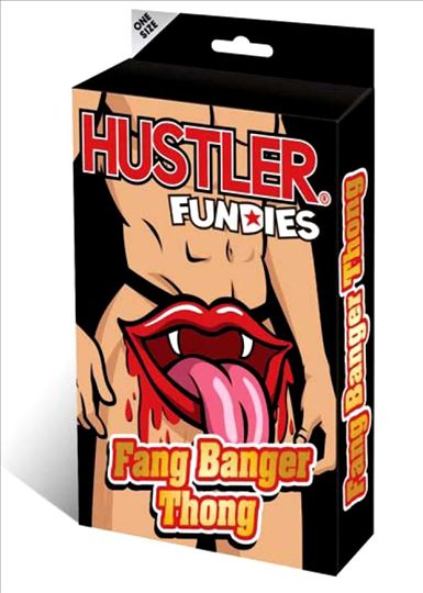 Hustler Fundies Fang Banger Thong One Size Fits Most