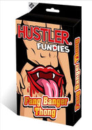 Hustler Fundies Fang Banger Thong One Size Fits Most