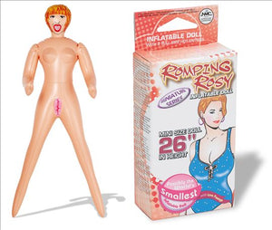 Romping Rosy Mini Inflatable Doll