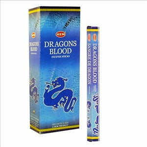 Hexa Incense Dragon Blood Blue
