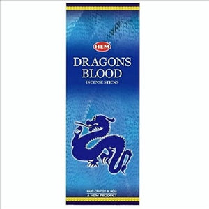 Hexa Incense Dragon Blood Blue