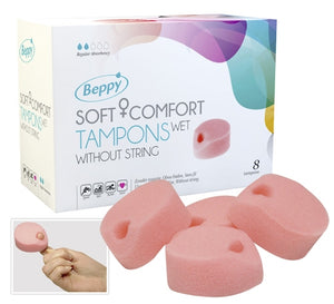 Beppy Wet Poly Sponges 8-pack