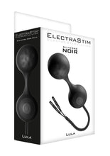 Load image into Gallery viewer, Electrastim Silicone Noir Kegel Balls Lula
