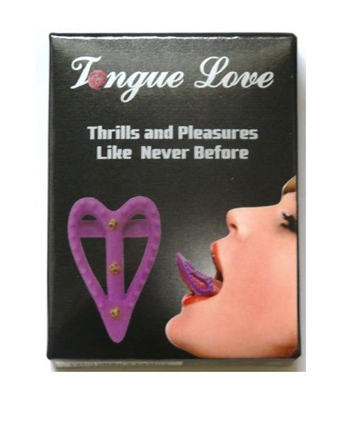 Tongue Love: Oral Sex Stimulation Purple
