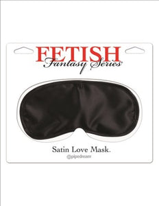F F Satin Love Mask Black