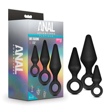 Load image into Gallery viewer, Anal Adventures Platinum Loop Plug Kit
