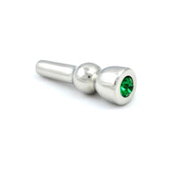 Glowstick Jewelled Ascending Penis Plug Amethyst