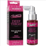 Good Head Deep Throat Spray Sweet Strawberry
