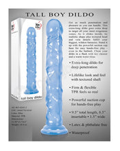Load image into Gallery viewer, Adam &amp; Eve Tall Boy Dildo Blue 9.5&quot;
