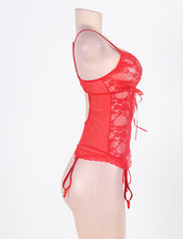 Load image into Gallery viewer, Teddy W/suspender Red (20-22) 5xl
