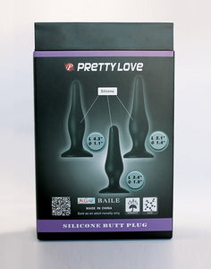 Pretty Love Beginner's Mini Anal Kit Black