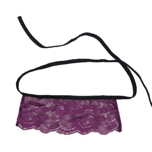 Purple Lace Bustier Set (8-10) M
