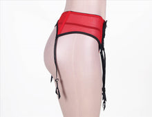 Load image into Gallery viewer, Lace Garter Panty Red (14) Xl
