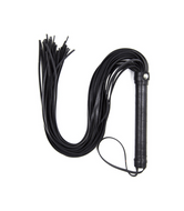Pu Black Flogger 64cm