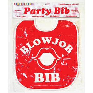 Blow Job Bib - Red