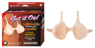 Get It On Inflatable Strap-on Boobs F-cup