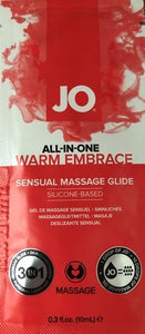 Jo All-in-one Massage Warming Foil 10ml