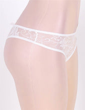 Load image into Gallery viewer, White Crotchless Lace Panty (16-18) 3xl
