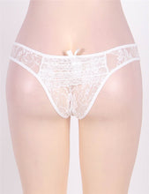 Load image into Gallery viewer, White Crotchless Lace Panty (16-18) 3xl

