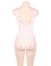 Load image into Gallery viewer, White Underwire Lace Teddy (20-22) 5xl

