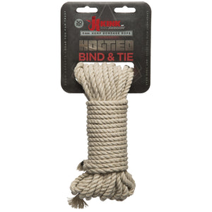 Hogtied Bind & Tie Hemp Bondage Rope 30' (9m)