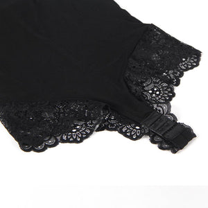 Charming Black Lace Teddy (20-22) 5xl