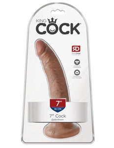 King Cock 7" Cock Tan