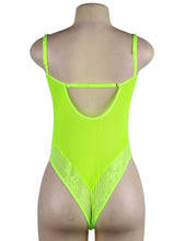 Load image into Gallery viewer, Green Underwire Lace Teddy (12-14) Xl
