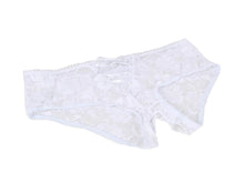 Load image into Gallery viewer, White Lace Open Crotch Panty (16-18) 3xl
