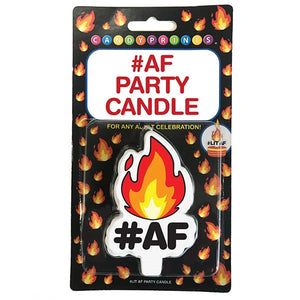 Lit #af Party Candle