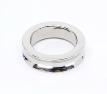 Load image into Gallery viewer, Concave Stainless Steel Cockring 40mm
