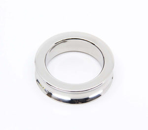 Concave Stainless Steel Cockring 40mm