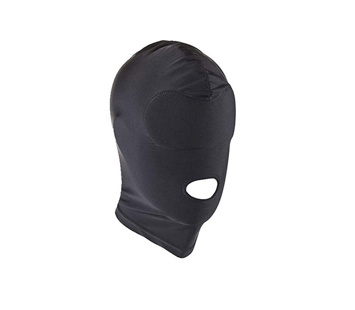 Hood With Blindfold And Open Mouth