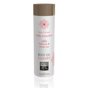 Shiatsu Massage Oil 75ml Hibiscus & Green Tea