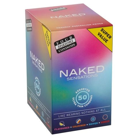 Four Seasons Naked Sensations 50 Condoms