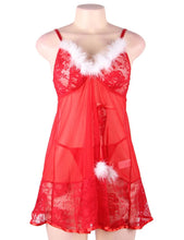 Load image into Gallery viewer, Christmas Plush Babydoll (16-18) 3xl
