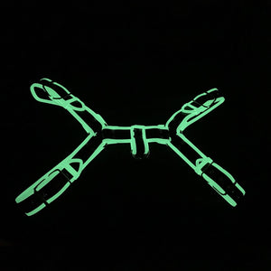 Black & Glow In The Dark Bulldog Brace