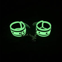 Load image into Gallery viewer, Black &amp; Glow In The Dark Wrist Restraints
